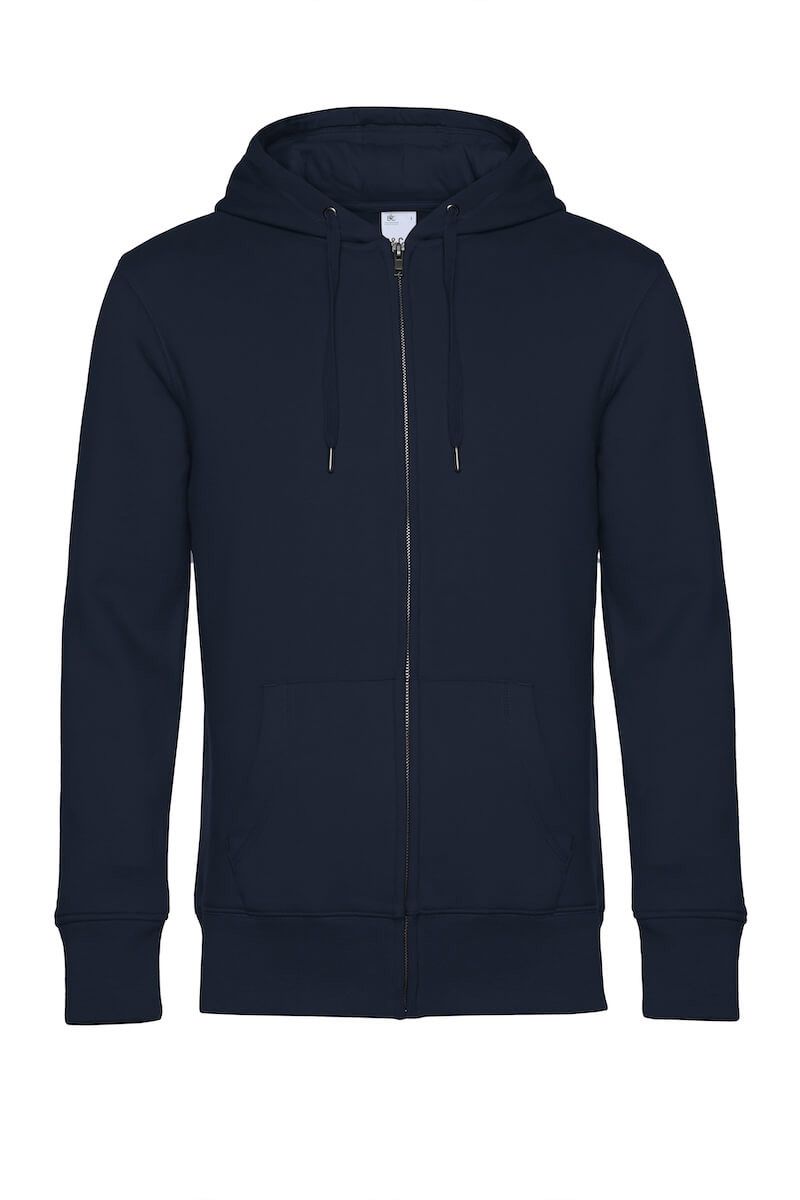 Sweat à capuche zippé KING Homme